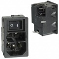 KM01.1105.11 - PWR ENT MOD RCPT IEC320-C14 PNL
