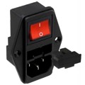4304.6071 - PWR ENT MOD RCPT IEC320-C14 PNL