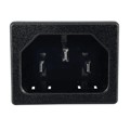 701W-30/34 - PWR ENT RCPT IEC320-C14 PANEL QC