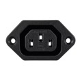 710W-00/01 - PWR ENT RCPT IEC320-2-2F PANEL