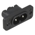 6160.0021 - PWR ENT RCPT IEC320-C8 PNL SLDR