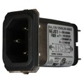 1-6609006-2 - PWR ENT RCPT IEC320-C14 PANEL QC