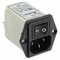 10BEEG3GM-R - PWR ENT MOD RCPT IEC320-C14 PNL
