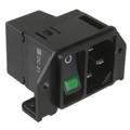 DC21.0024.1111 - PWR ENT MOD RCPT IEC320-C14 PNL
