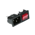 BZM27/Z0000/59B - PWR ENT MOD RCPT IEC320-C14 PNL