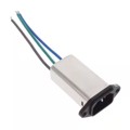 FN9255-2-07 - C14 2A FRONT PANEL MOUNT 0.45MA