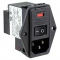 PE0S0DS30 - PWR ENT MOD RCPT IEC320-C14 PNL