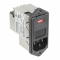 1-6609941-4 - PWR ENT MOD RCPT IEC320-C14 PNL
