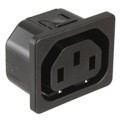 6600.4215 - PWR ENT RCPT IEC320-2-2F PNL QC