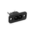 6160.0007 - PWR ENT RCPT IEC320-C8 PANEL QC