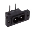 6160.0105 - 2577, IEC APPLIANCE INLET C8P, 7