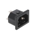6162.0024 - PWR ENT RCPT IEC320-C14 PANEL QC