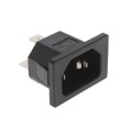 6162.0010 - PWR ENT RCPT IEC320-C14 PANEL QC