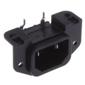GSP1.9100.1 - PWR ENT RCPT IEC320-C18 PNL SLDR