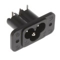 6160.0002 - PWR ENT RCPT IEC320-C6 PNL SLDR