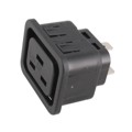 6183.0001 - PWR ENT RCPT IEC320-2-2J PNL QC