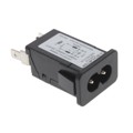 5008.2116 - PWR ENT RCPT IEC320-C8 PANEL QC
