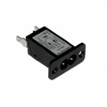 5008.0111 - PWR ENT RCPT IEC320-C8 PANEL QC