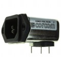 6609006-3 - PWR ENT RCPT IEC320-C14 PNL SLDR