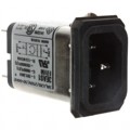 6609005-7 - PWR ENT RCPT IEC320-C14 PANEL QC
