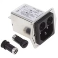 5707.0603.312.03 - MOD PWR ENTRY 6A 2POLE IP65 FRNT