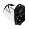 EC12.1201.001 - PWR ENT MOD RCPT IEC320-C20 PNL