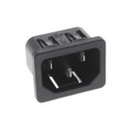 6100.4108 - PWR ENT RCPT IEC320-C14 PNL SLDR