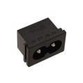 770W-X2/10 - PWR ENT RCPT IEC320-C8 PNL SLDR