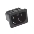 6110.4210 - PWR ENT RCPT IEC320-C16 PANEL QC