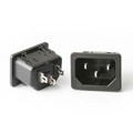 83030810 - IEC 60320 C14 SNAP IN INLET 3.0
