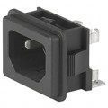 GSF2.1011.01 - PWR ENT RCPT IEC320-C14 PANEL QC