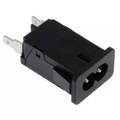 5008.1012 - PWR ENT RCPT IEC320-C8 PANEL QC