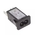5008.2211 - PWR ENT RCPT IEC320-C8 PANEL QC