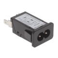 5008.2016 - PWR ENT RCPT IEC320-C8 PANEL QC