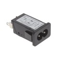 5008.2021 - PWR ENT RCPT IEC320-C8 PNL SLDR