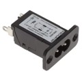 5008.0022 - PWR ENT RCPT IEC320-C8 PNL SLDR