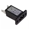 5008.0012 - PWR ENT RCPT IEC320-C8 PANEL QC