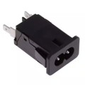 5008.1110 - PWR ENT RCPT IEC320-C8 PANEL QC