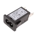 5008.1112 - PWR ENT RCPT IEC320-C8 PANEL QC