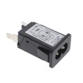 5008.1111 - PWR ENT RCPT IEC320-C8 PANEL QC