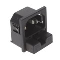 6255.5515 - PWR ENT MOD RCPT IEC320-C14 PNL