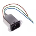 5120.0343.0 - PWR ENT RCPT IEC320-C14 PNL WIRE