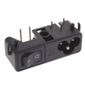 CMF3.1012.12 - PWR ENT MOD RCPT IEC320-C6 PANEL