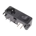 CMF3.1032.12 - PWR ENT MOD RCPT IEC320-C6 PANEL