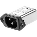 PB06W-50-2MM1 - PWR ENT RCP IEC 320-C14 PNL WIRE