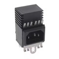 GRF4.0417.011.C - PWR ENT RCPT IEC320-C14 PANEL QC