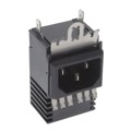 GRF4.0027.013.C - PWR ENT RCPT IEC320-C14 PANEL QC