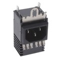 GRF4.0029.013.C - PWR ENT RCPT IEC320-C14 PANEL QC
