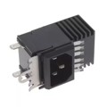 GRF4.0412.013.C - PWR ENT RCPT IEC320-C14 PANEL QC