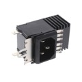 GRF4.0416.013.C - PWR ENT RCPT IEC320-C14 PANEL QC